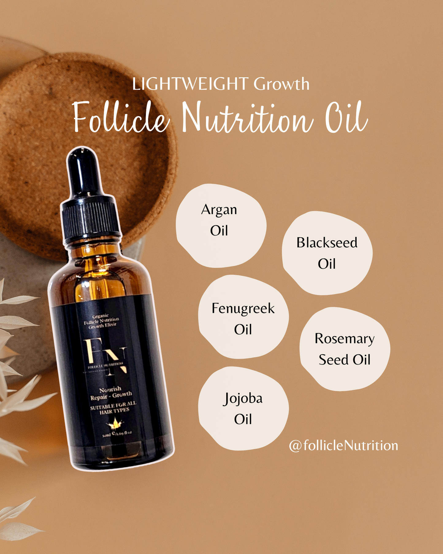 Hair Growth INTENSIVE OIL - Lightweight